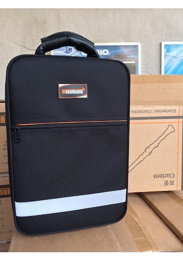 Wisemann Dcl-G250 Amati Stil Özel Çantalı Gümüş Tuşlu Sol Klarnet