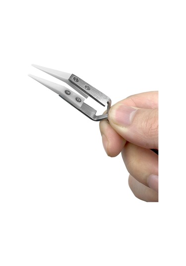 Homyl Cımbız Isıya Dayanıklı El Seramik Sivri Paslanmaz Stil B