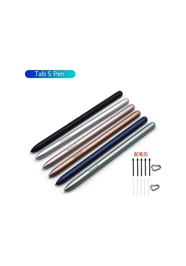 Geeroyoo Samsung Uyumlu S8/s7 Plus/s6 Lite İçin Çizim Ve Dokunmatik Stili - Siyah Kaliteli Spen Stili Kalem