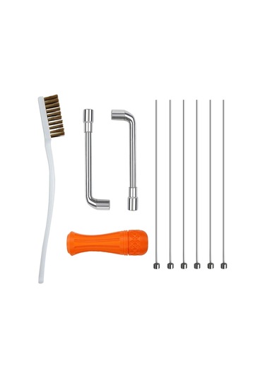 Leasetake 3d Yazıcı Hotend Temizleme Aracı M6 M7 E3d Mk8 Volkan Nozulları İçin Tıkanıklık Yok Temizleme Aracı Boruların Tıkanıklığını Açmak İçin Ekstrüder