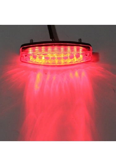 Suntek Led Arka Işıklar Motosiklet Kuyruk Fren Işık Göstergesi Lambası Atv Quad Kart İçin