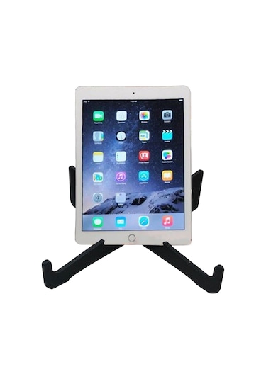 Taşınabilir Ahşap Laptop. Tablet. Telefon Standı. Laptop Notebook Siyah