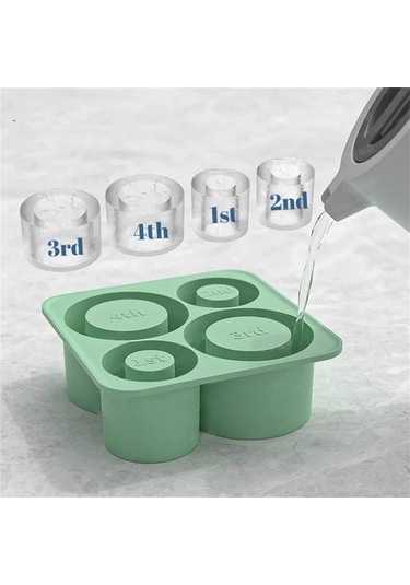 Tumbler Buz Kalıbı 20oz 30oz 40oz Stanley Aksesuarları 4 Adet