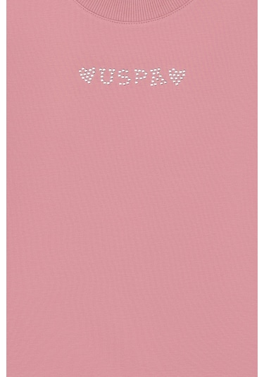 U.s. Polo Assn. Kız Çocuk Orkide Sweatshirt 50317960-vr221 Orkide