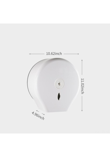 Reedark Duvar Tipi Kağıt Havlu Dispanseri - Büyük Kapasiteli, Görünür Pencere, Abs Malzeme