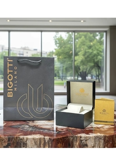 Bigotti Milano Fonksiyonlu Erkek Kol Saati Gri
