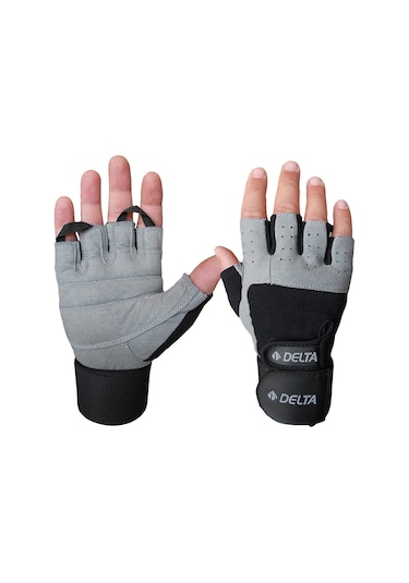 Delta Fge-915 Halter, Body, Fitness Ve Ağırlık Eldiveni Gri
