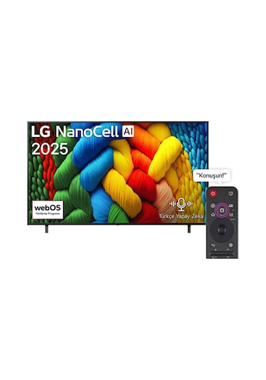 LG 55NANO80A6B.APEZ 55" 139 Ekran 4K UHD Webos LED TV