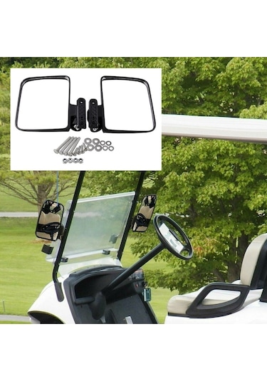 Golf Arabaları İçin Yan Ayna Arka Görünüm Aynası