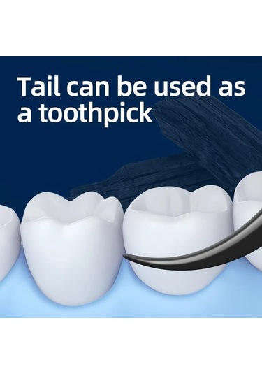 Willowhaven 50 Adet Bambu Kömürlü Diş İpi, Ağız Bakımı Ve Diş Arası Temizlik Çubukları