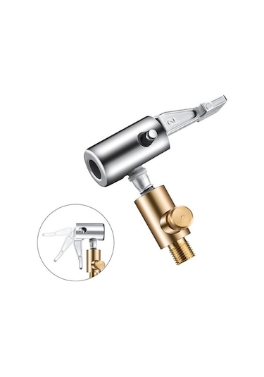 Didadodo Suntek Araba Lastiği Hava Şişirme Hortumu Adaptörü, Hızlı Montajlı