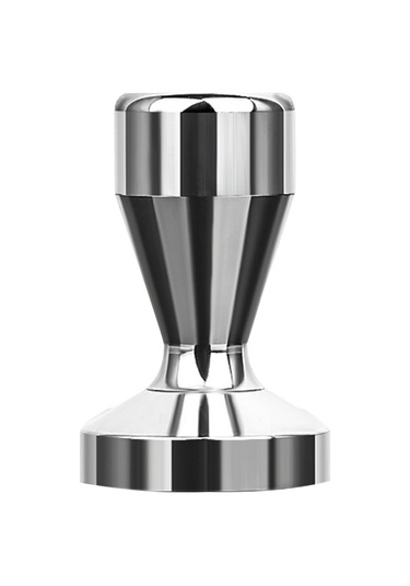 Shineyee Stainless Steel Kahve Tamperi - 51mm Çaplı Profesyonel Basma Aleti Gümüş