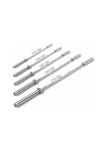 Olımıpıc 218 Cm Krom Kaplı Çelik Bar- 250 Kg Tas