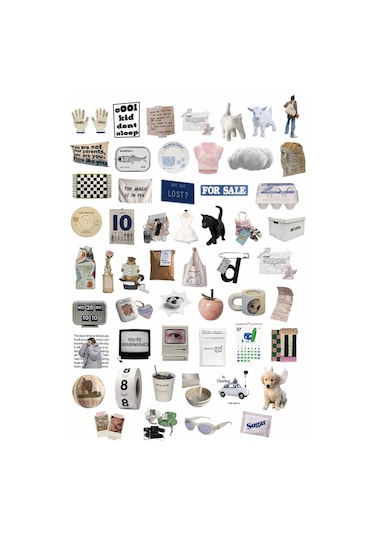 Vintage Instagram Sticker Seti Laptop Ajanda Notebook Tablet Telefon Defter Etiket Bullet Journal Diğer