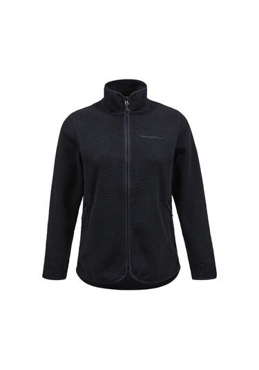 Peak Performance Peak Performance Pile Zip Kadın Siyah Fleece 001 Siyah