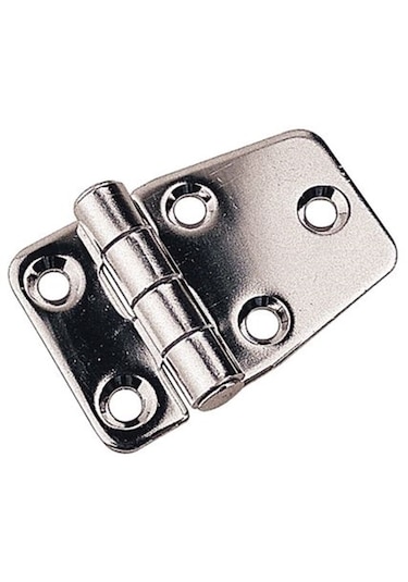 2'li Paslanmaz Krom Menteşe. 38x57mm. Krom 304