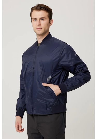 Armadillo Morino Jacket Erkek Klasik Bomber Ceket Lacivert