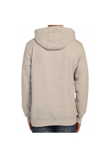 Bant Giyim - One Punch Man Saitama Gri Kapşonlu Sweatshirt Hoodie