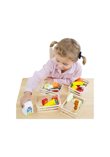 Melissa And Doug Ahşap Gıdalarımız