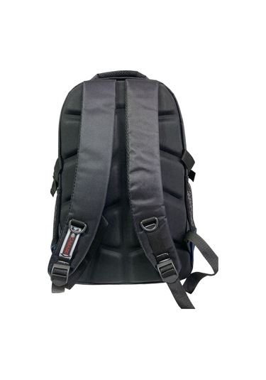 Büyük Su Geçirmeyen Kalın Kumaş Ortopedik Çok Bölmeli Okul Gezi Seyahat Kamp Sırt Çantası 32cmx47cm Lacivert