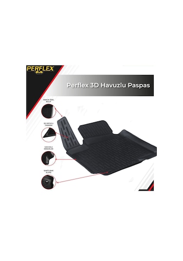 3d Paspas Siyah Honda Cr-v 2012+