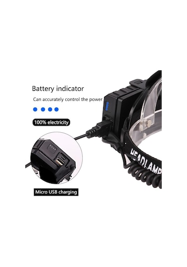Süper Xhp160 En Güçlü Led Far Yüksek Güç Led Far 18650 Şarj Edilebilir Kafa El Feneri Usb Balıkçılık Kafa Lambası Package G Çok Renkli