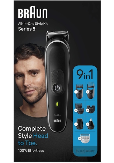 Braun Series 5 Mgk5410 9 U 1 Arada Şekillendirme Seti Diğer