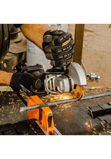 Worx WX812.9C 20 V 2.0 Ah 125 MM Kömürsüz Profesyonel Tek Akülü Şarjlı Avuç Taşlama