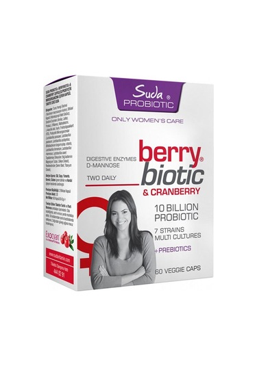 Suda Probiotic Berry Biotic 60 Kapsül