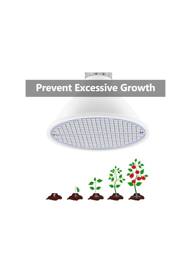 Dianziye E27 Led Bitki Büyüme Lambası 126 Led Kırmızı-mavi Spektrum 85-265v, Fotosentez İçin Bahçe/ofis/seralar İçin Bitki Işığı