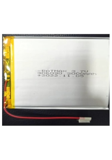 Lipo Polimer 306090 Lityum 3.7v 3000mah Polimer Pil