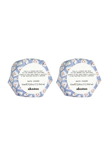 Davines Strong Dry Wax Güçlü Tutucu Kuru Wax 2 x 75 ML