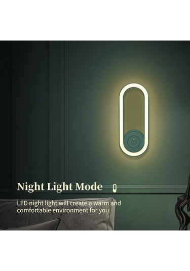 Suofeng Ev İçin Ultrasonik Sinek Kovucu Ve Gece Lambası - Otomatik Aydınlanma, 30-60 M² Kapsama, Güvenli Ve Sessiz, Us Şarjı, Yeşil Yeşil