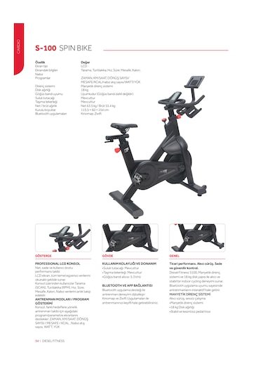 Diesel Fitness S-100 Spin Bike