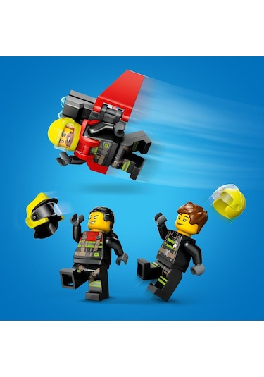 LEGO® City İtfaiye Kurtarma Uçağı 60413 6+ Yaratıcı Oyuncak Yapım Seti - 478 Parça