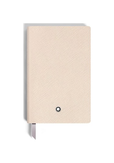 Montblanc Sartorial Deri Küçük Boy Defter 134729 Bej