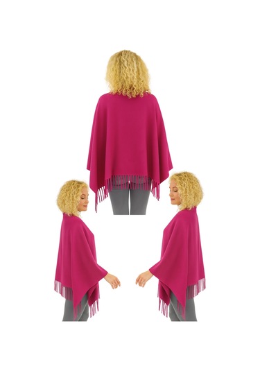 1 Adet Kadın Büyük Bedene Uygun Ekstra Yumuşak Dokulu Püskül Detaylı Kışlık Atkı Omuz Şalı Fuşya 1 Adet Kadın Büyük Bedene Uygun Ekstra Yumuşak Dokulu Püskül Detaylı Kışlık Atkı Omuz Şalı Fuşya