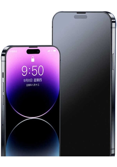 Goocamp iPhone 14 Pro Max Uyumlu Davin Mat Seramik Ekran Koruyucu