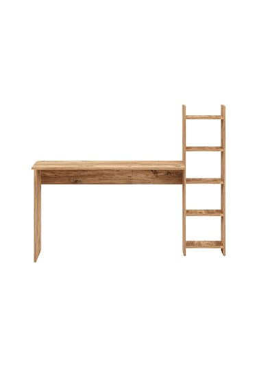 Kitaplıklı Fonksiyonel Çalışma Masası Atlantik Çam