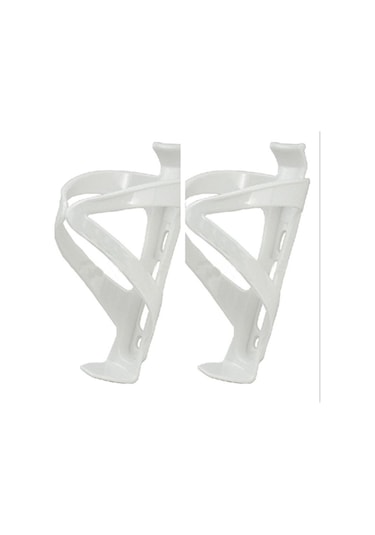 Beyaz Bisiklet Bisiklet Dağ Yol Bisikleti Su Şişesi Tutucu Kafesleri Raf Montajı Beyaz