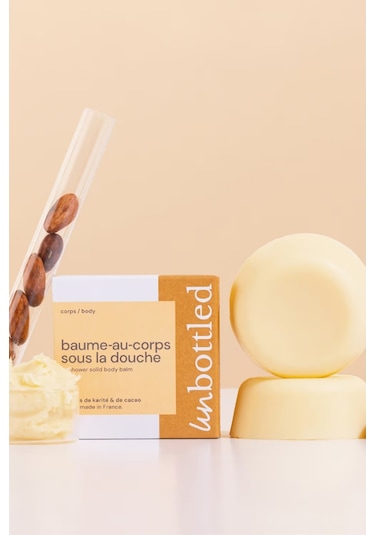 Unbottled Solid Body Balm Shea Ve Kakao Yağıyla Nemlendirici Balsam