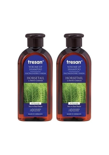Tresan At Kuyruğu & Phytocomplex Hacimlendirici Bakım Şampuanı 2 x 300 ML