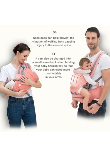 Ergonomik Çok Fonksiyonlu Bebek Kanguru