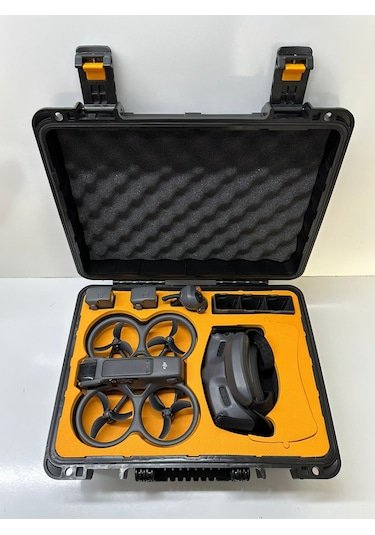 Dji Avata 2 N3 / Googles 3 Uyumlu Hardcase Drone Taşıma Çantası Clascase C036