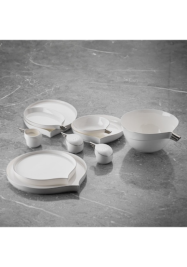 Jumbo Goddess Platin 61 Parça 12 Kişilik Yemek Takımı Platin