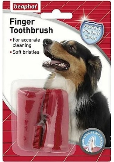 Beaphar Finger Tootbrush Parmak Diş Fırçası 2'li