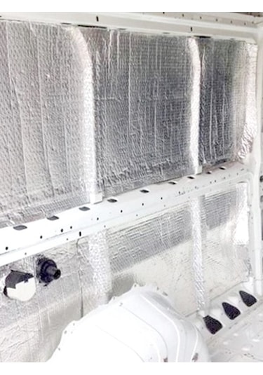 Araç Oto Ses Isı Yalıtım Bandı 5cmx5metre Folyolu Kauçuk Bant