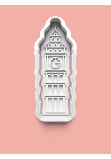 Londra Kurabiye Kalıbı Ve Şeker Hamuru Kalıbı 4'lü Set