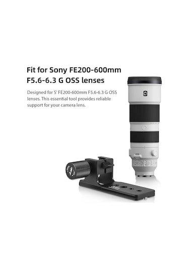 Mufunye Jlwin Rj037 Sony Fe200-600mm Lens Tripod Bağlantısı - Hızlı Çıkarılabilir Alüminyum Destek