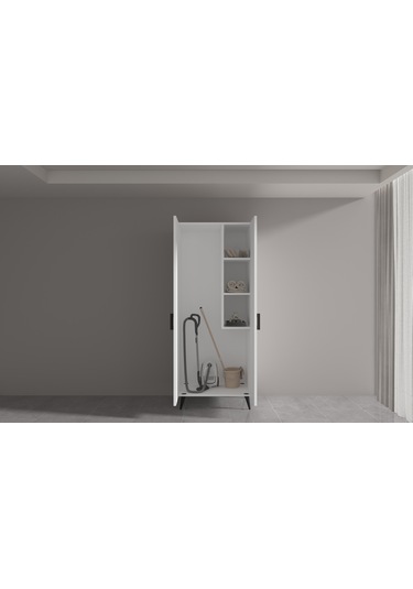 Çift Kapaklı Temizlik Dolabı